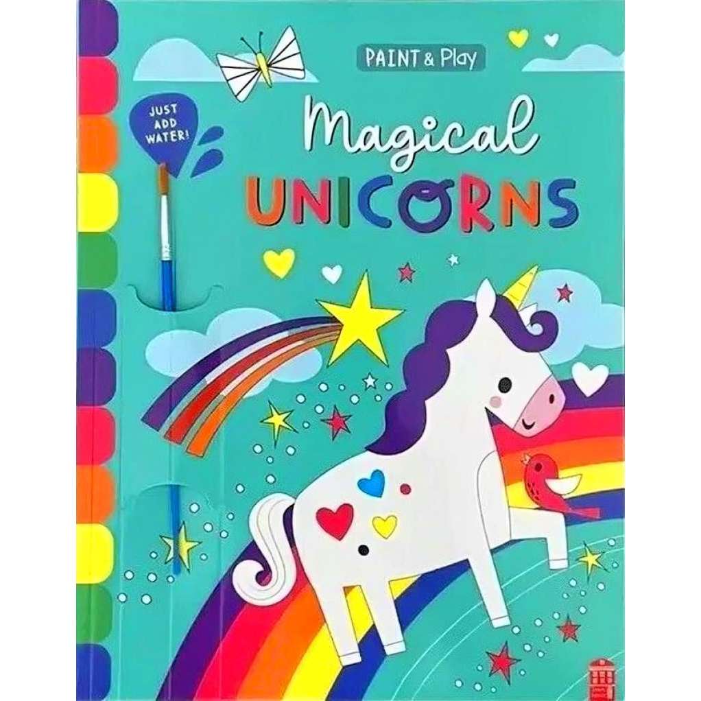 PAINT & PLAY: MAGICAL UNICORNS (INC BRUSH)