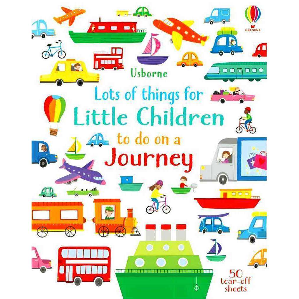 USBORNE LOTS OF THINGS FOR LITTLE CHILDREN TO DO ON A JOURNEY