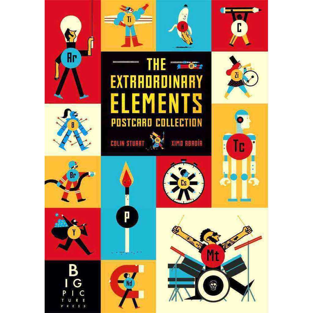 THE EXTRAORDINARY ELEMENTS: POSTCARD COLLECTION