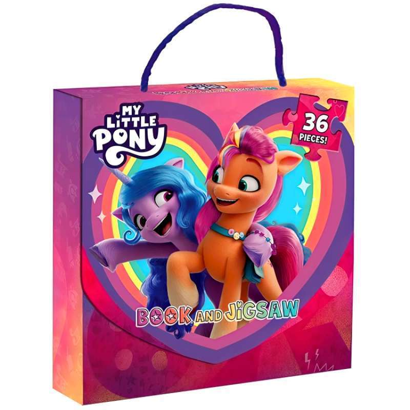 MY LITTLE PONY: BOOK & JIGSAW