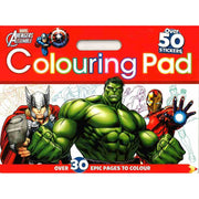 MARVEL AVENGERS ASSEMBLE COLOURING PAD