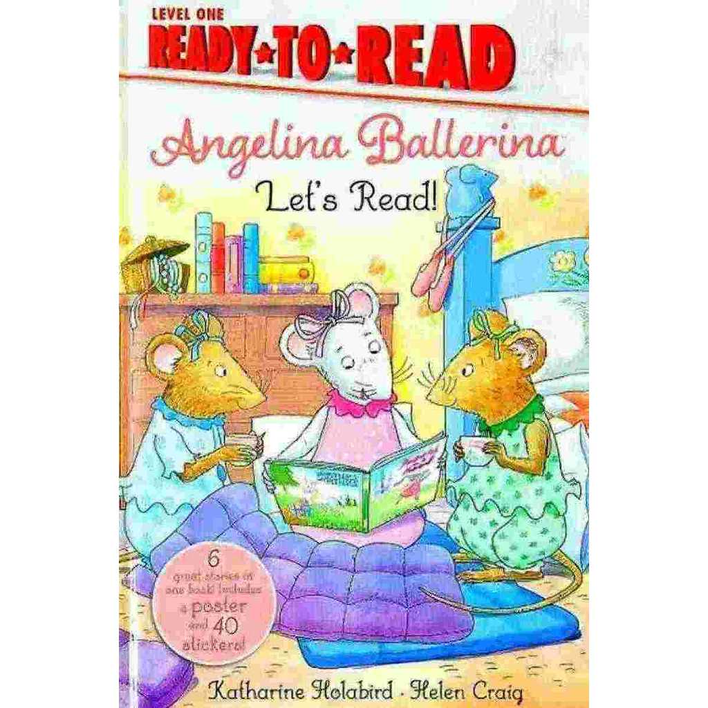 READY-TO-READ LEVEL 1: ANGELINA BALLERINA - LET'S READ!