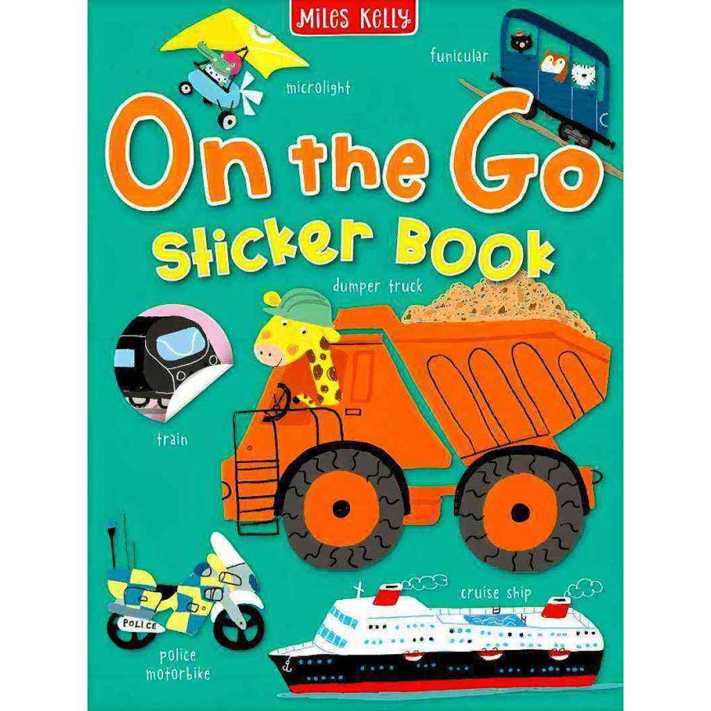 ON THE GO STICKER BOOK