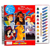 DISNEY HEROES AND VILLIANS: POSTER PAINT & COLOUR
