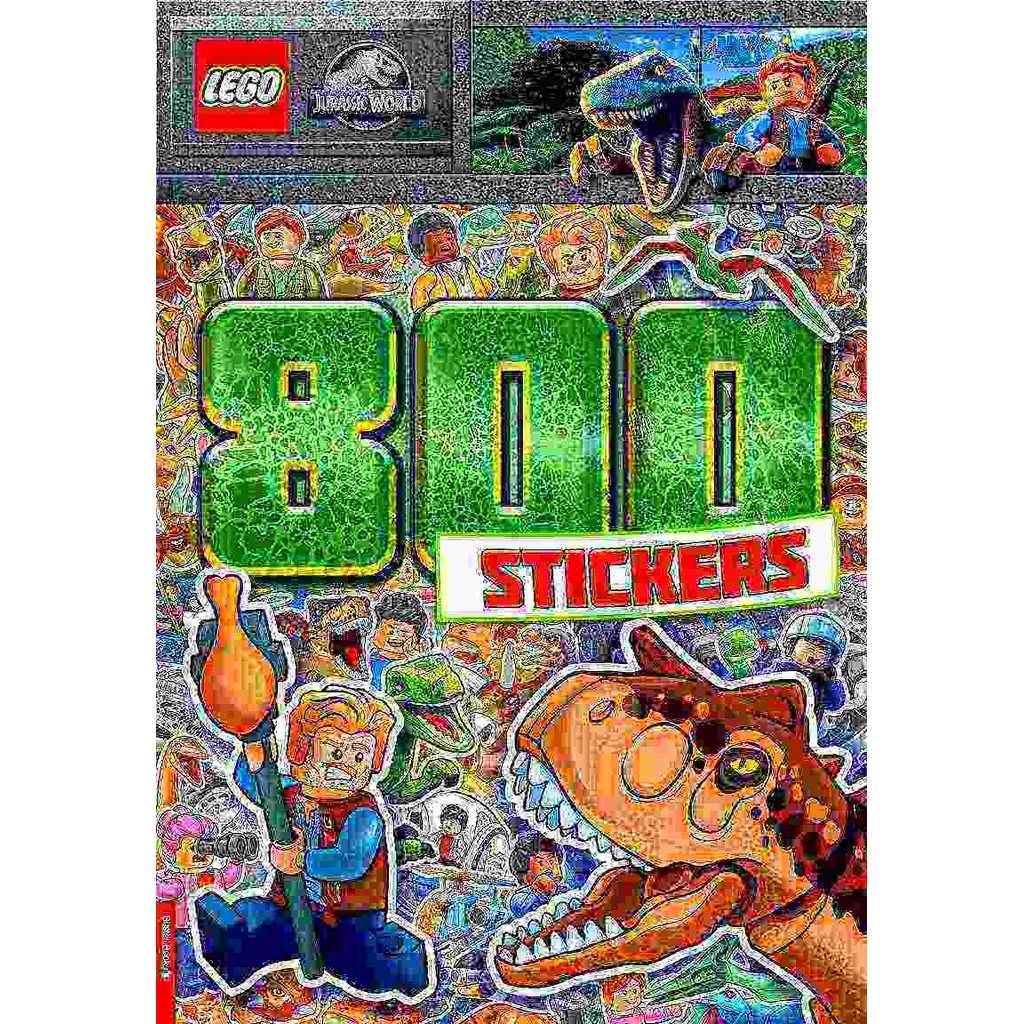 LEGO JURASSIC WORLD: 800 STICKERS