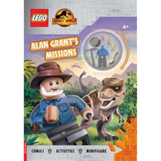 LEGO JURASSIC WORLD: ALAN GRANT S MISSIONS ACTIVITY BOOK (WITH ALAN GRANT MINIFIGURE)