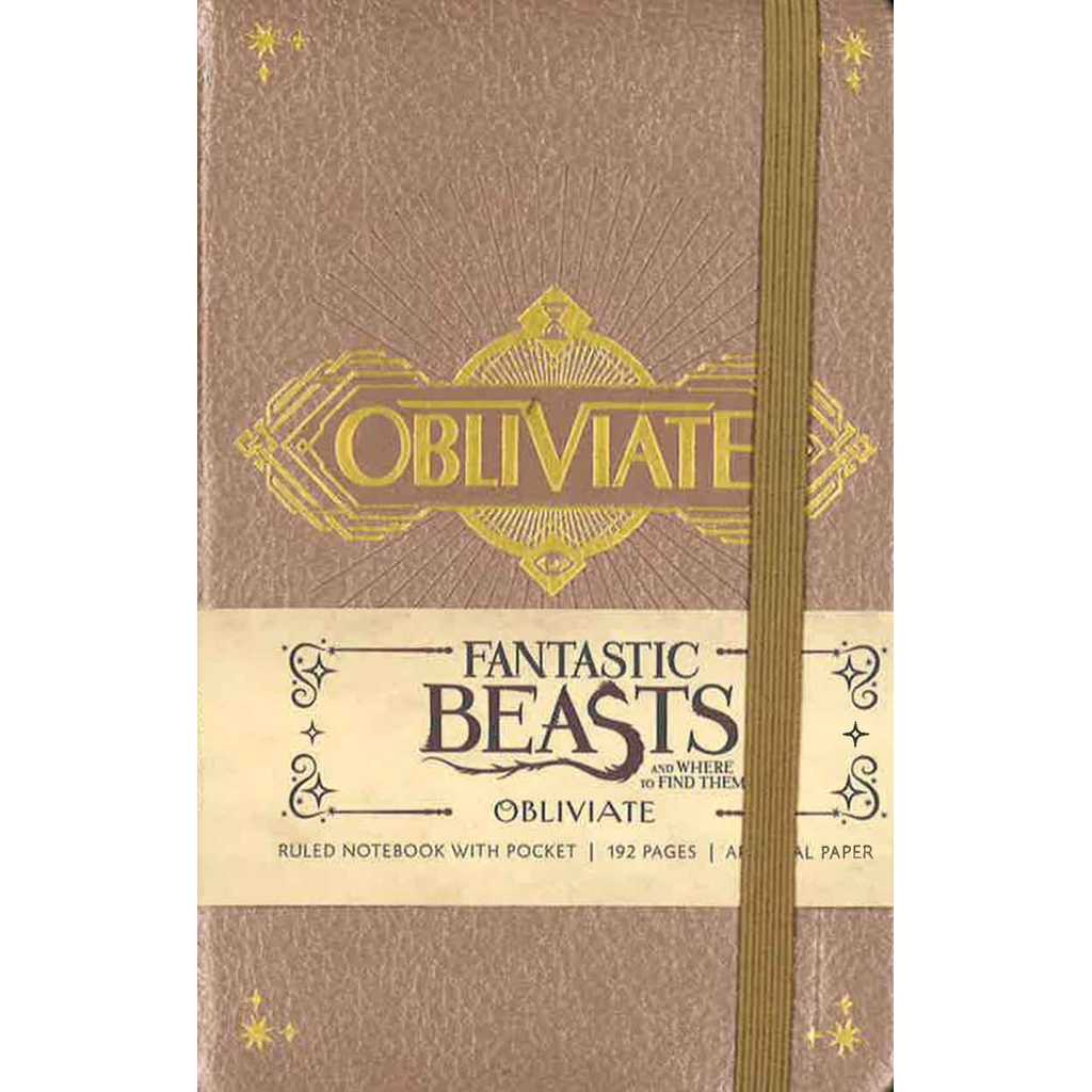 FANTASTIC BEASTS AND WHERE TO FIND THEM: OBLIVIATE HARDCOVER RULED NOTEBOOK