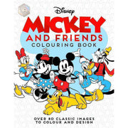 DISNEY MICKEY AND FRIENDS COLOURING BOOK