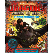 DREAMWORKS DRAGONS RIDERS OF THE BERK STICKER ACTIVITY FUN