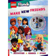 LEGO FRIENDS: MAKE NEW FRIENDS ACTIVITY BOOK (WITH ALIYA MINI-DOLL AND AIRA PUPPY)