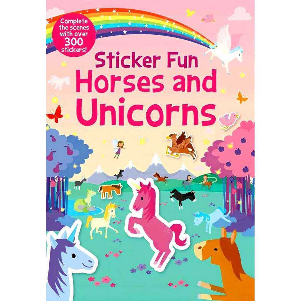 STICKER FUN HORSES AND UNICORNS