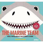 PAPER ANIMALS AND SCENERY: MARINE TEAM
