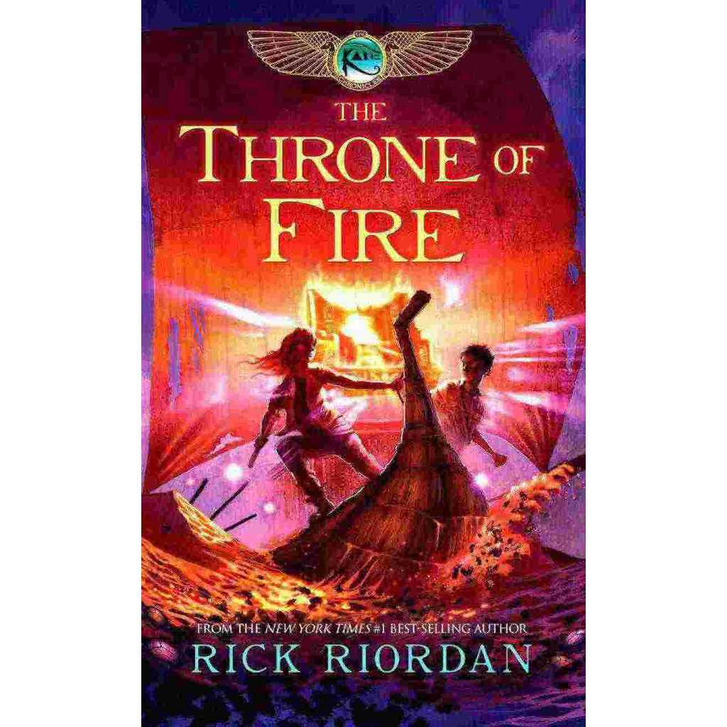 THE THRONE OF FIRE (THE KANE CHRONICLES, BOOK 2)