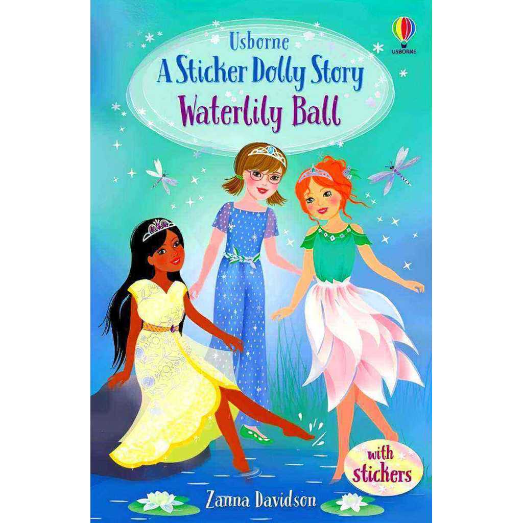 A STICKER DOLLY STORY: WATERLILY BALL