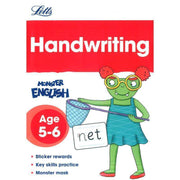 MONSTER ENGLISH - HANDWRITING AGE 5-6