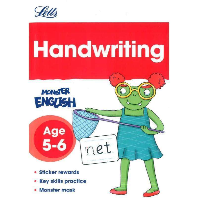 MONSTER ENGLISH - HANDWRITING AGE 5-6