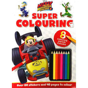 COLOURING TIME XTRA DISNEY: DISNEY JUNIOR MICKEY AND THE ROADSTER RACERS: SUPER COLOURING