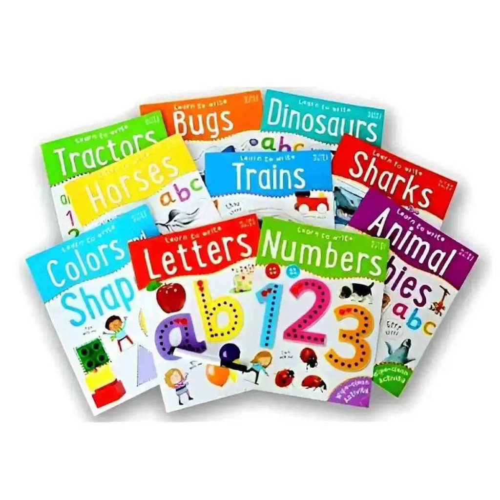 WIPE CLEAN LEARN TO WRITE 10 PACK
