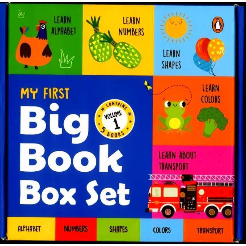 MY FIRST BIG BOOK BOX SET- VOL. 1 (5 BOOKS)