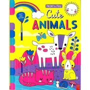 PAINT & PLAY: CUTE ANIMALS (INC BRUSH)
